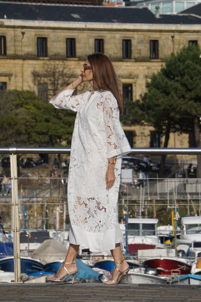Lace Luana White Dress