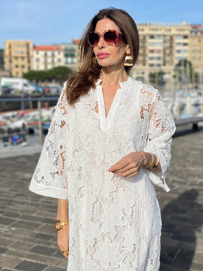 Lace Luana White Dress