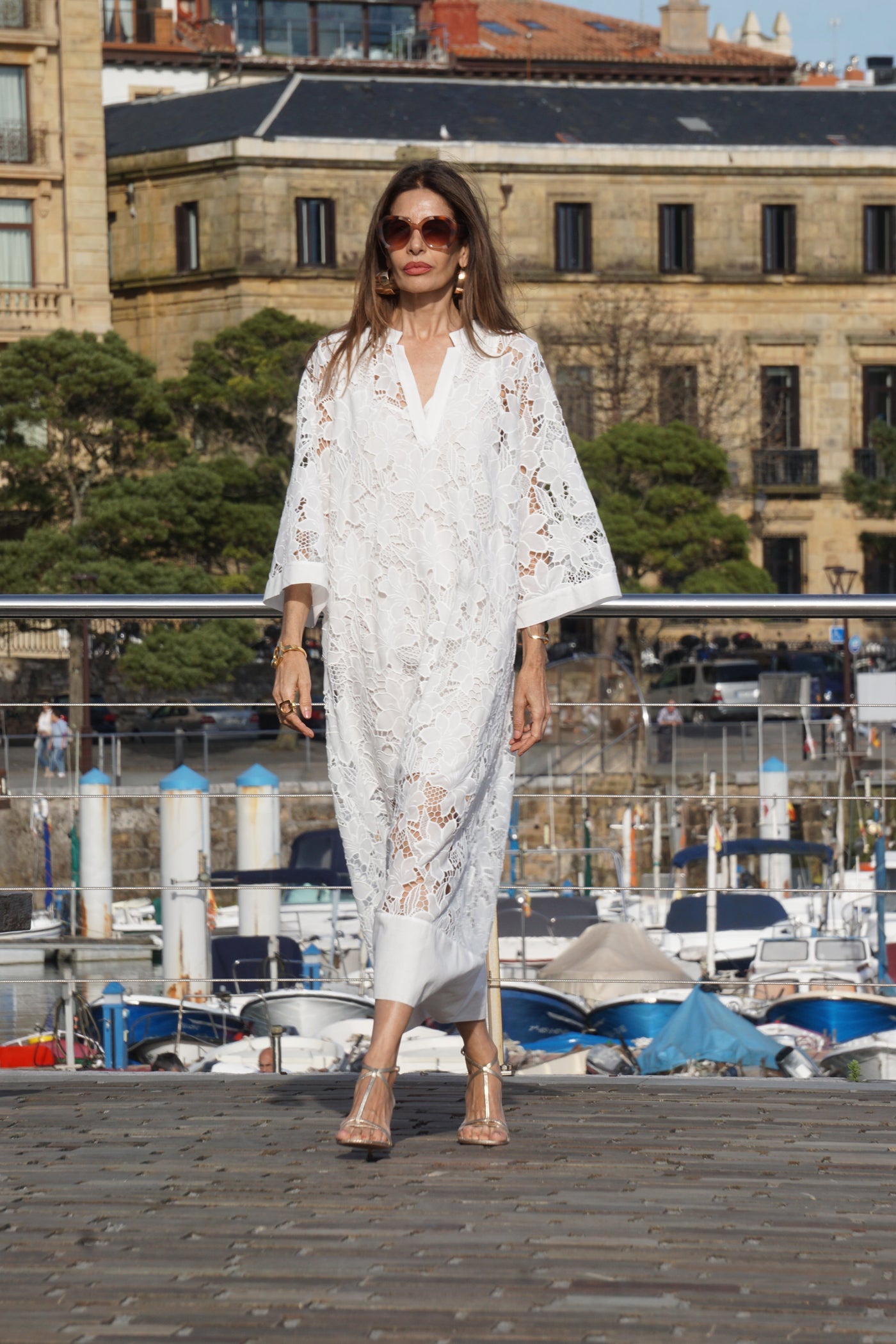 Lace Luana White Dress
