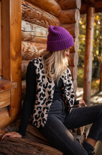 Leopard Vest