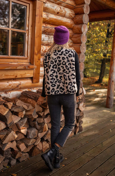Leopard Vest
