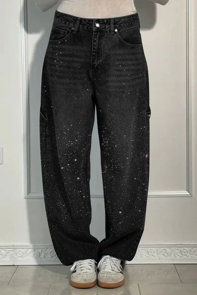 CAMY Rhinestone Jeans