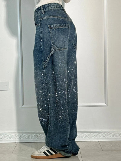 CAMY Rhinestone Jeans
