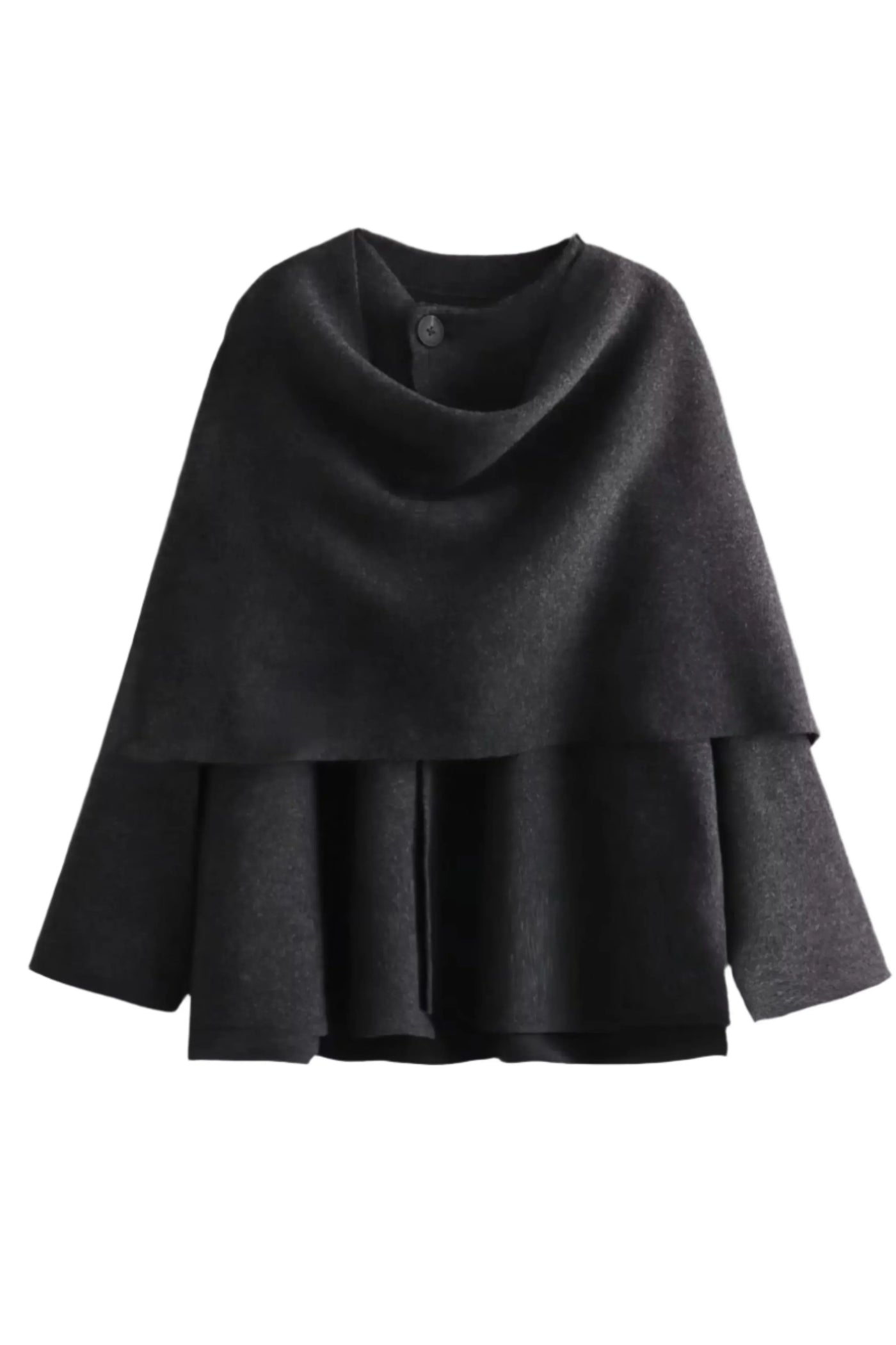 LENA – Knit Cardigan with Scarf