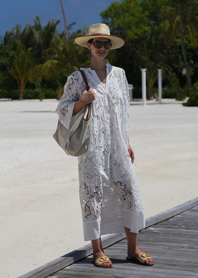 Lace Luana White Dress