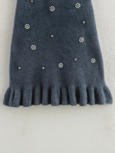 ELSA – Knit Dress with Ruffles