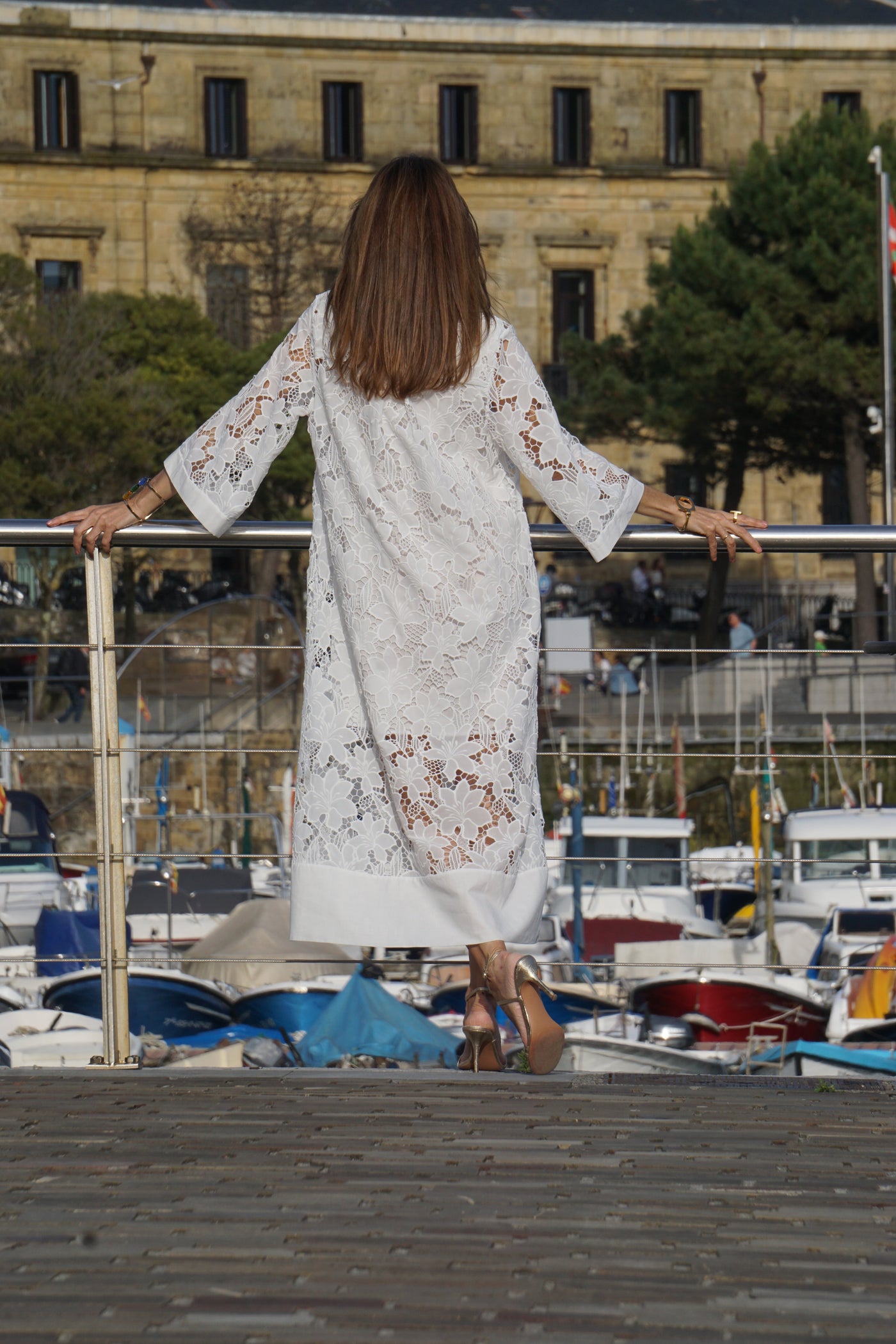 Lace Luana White Dress