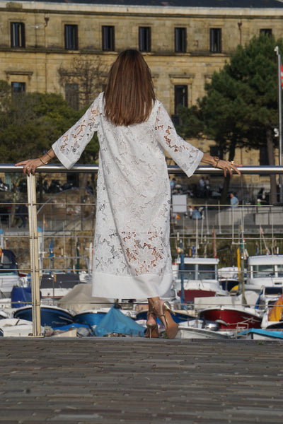 Lace Luana White Dress
