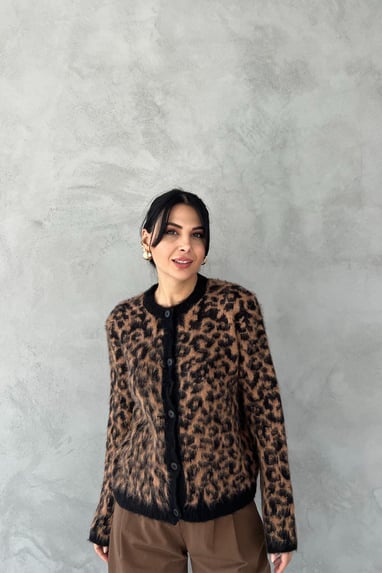 Leopard Cardigan