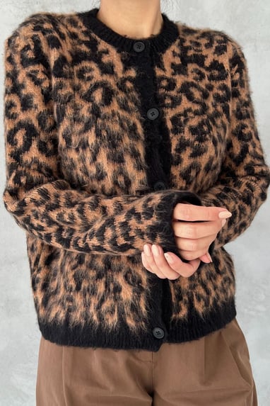 Leopard Cardigan
