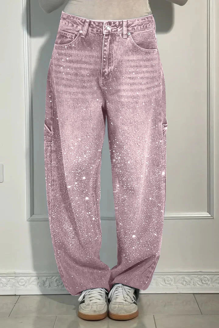 CAMY Rhinestone Jeans