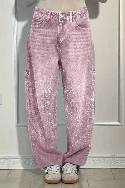 CAMY Rhinestone Jeans