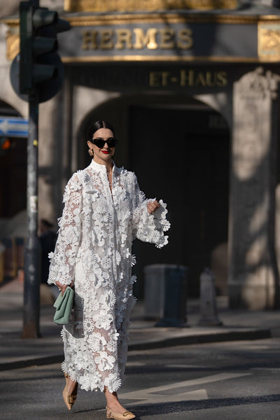 Lace White Estelle Dress