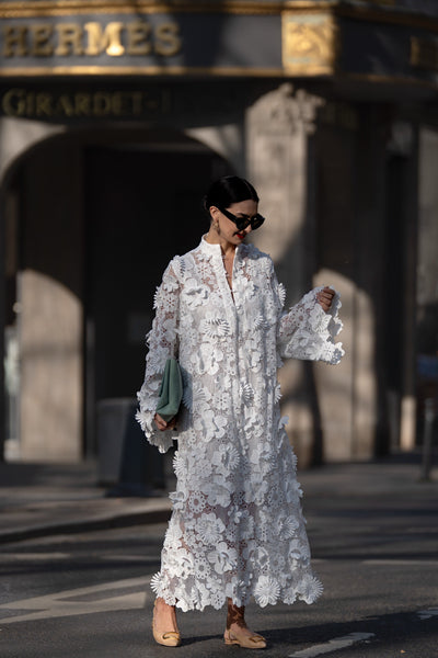 Lace White Estelle Dress