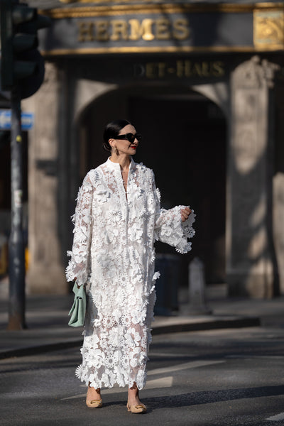Lace White Estelle Dress