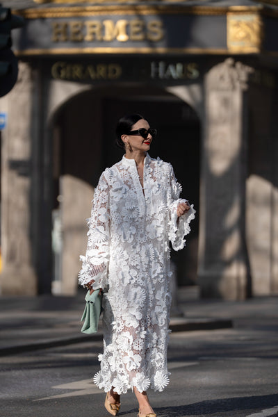 Lace White Estelle Dress