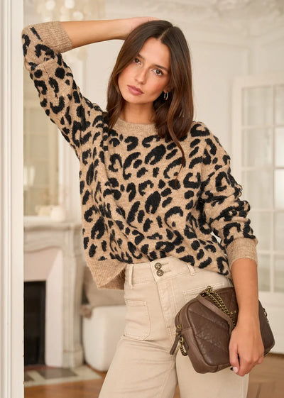 Leopard Oversized Sweater