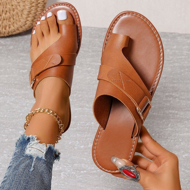 Elegant Slip On Sandals